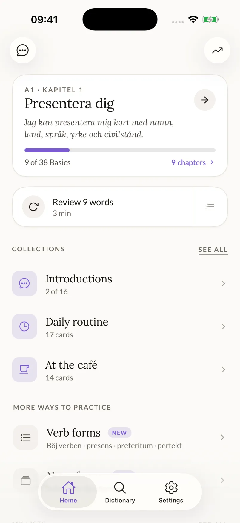 Svenska home: chapter, review, collections